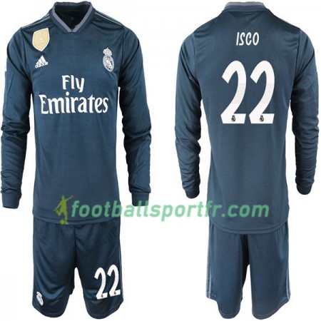 Tenue Real Madrid ISCO 22 Enfant Extérieur 2018-2019 Maillot de Foot ML